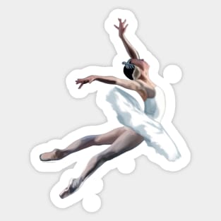 Ballerina Perfection Sticker